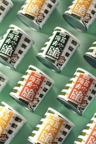"海狸先生"海苔夹心脆甄选美国进口巴旦木果仁和江苏连云港头茬条斑